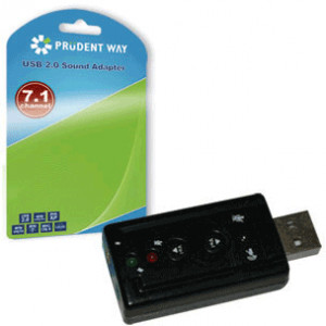 Prudent Way USB 2.0 Virtual 7.1 Channel Sound Adapter