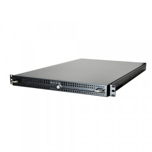 Black Athena Power RM-1U164A5 1U Rackmount Server Case with EPS-12V 500W Power Supply PFC