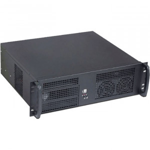 Athena Power RM-3U3035S608 3U Rackmount Server Case (Black), 600W Micro PS3 Power Supply, 2x 5.25in 