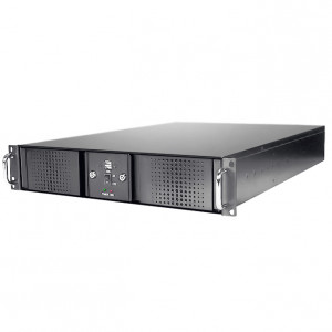 Athena Power RM-DD2U24E36HT608 Steel 2U Rackmount Server Case, w/ 600W 2U Power Supply, 2x SAS/SATA 