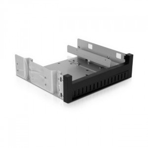 iStarUSA RP-COMBO-SLIM2535 2.5"/ 3.5" Optical Drive to 5.25" Drive Bay Cage