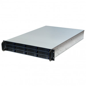 Norco RPC-2212 2U Rackmount Server Case w/ 12x 3.5-inch Hot-Swappable SATA/SAS Drive Bays.