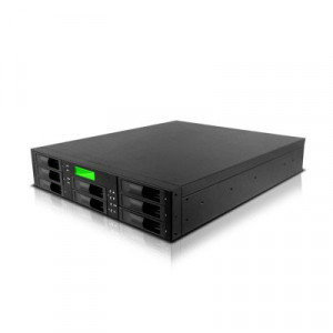 Enhance Tech UltraStor RS8 IP-4 8 Bays 2U Quad Intelligent iSCSI RAID Storage, for SAS / SATA Disk D