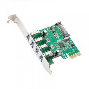 Syba SD-PEX20159 4-Port USB 3.0 PCI-Express Card