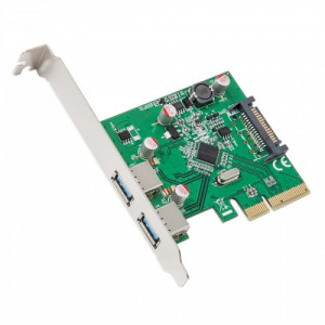 Syba SD-PEX20185 2 Port USB 3.1 Type-A PCI-E 3.0 x4.