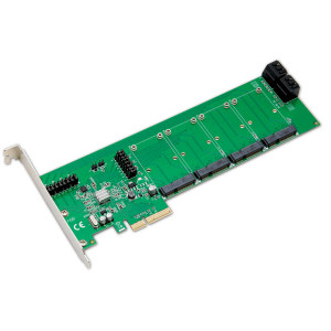 Syba 4-Port SATA/mSATA PCI-Express Controller Card