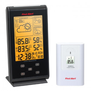 Spectra First Alert Radio Controlled Wireless Weather Station, Remote Sensor Included, Model: SFA270