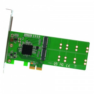 Syba SI-PEX40116 4 Port M.2 to PCI-e x2 B or B+M Key Adapter Card
