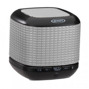 Spectra Jensen SMPS-621 Portable Bluetooth Wireless Speaker (Silver)