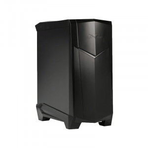 SilverStone SST-RV05B RAVEN Series ATX Mid Tower Computer Case, 1 x Slim Slot-loading Optical Drive, Front USB3.0, Plastic Outer Shell + Steel Body, Black