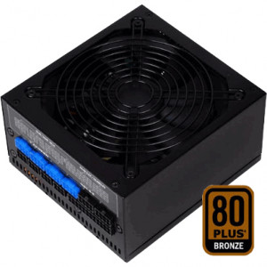 Black SilverStone 600W ATX12V / EPS12V Modular Computer Power Supply ST60F-P