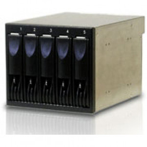 Enhance StorPack S35 Internal 5-Drive SAS/SATA II Drive Enclosure, 3x5.25" for 5x3.5" HDDs.