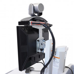 Ergotron SV Telepresence Kit, Single Monitor, for SV43/44 carts