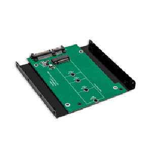 Syba SY-ADA40086 3.5in SATA III to M.2 SSD Adapter, No Driver Installation Request