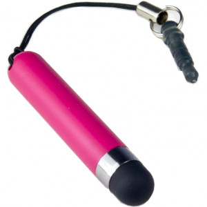 Neon Pink Syba Mini Vivid Stylus Touch Pen for iPad / iPhone 4 / iPod Touch, P/N: SY-ACC62036