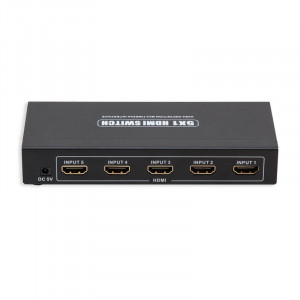 Syba SY-SWI31051 5x1 HDMI Video/Audio Switcher 5 High-Definition HDMI 1.3 Sources to HDTV Switch, IR