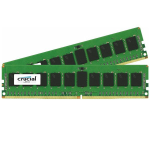 Crucial CT2K8G4RFD8213 16GB (2x8GB) 288-Pin DDR4 Dual Channel Server Memory, PC4-17000 (2133MHz), 1.2V, CL15, ECC, Registered, Dual Ranked, x8 Based.