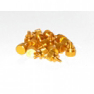 Golden Anodized Color Thumb Screw / ThumbScrews for computer cases
