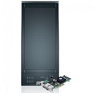 Black Sans Digital TowerRAID TR8X-BHA 8 Bay SAS / SATA RAID 6 Storage Enclosure.