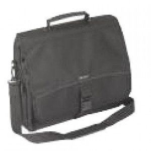 Targus TSM146US 15in - 17in Notebook Flip Fit Messenger Bag, Color: Black