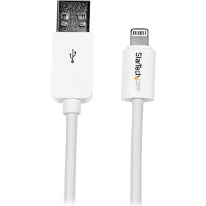 StarTech.com 2m (6ft) Long Apple 8-pin Lightning Connector to USB Cable for iPhone