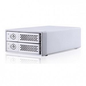 iStarUSA RaidAge Ethernet-to-SATA RAID Subsystem, 2x 3.5in Drive Trays, Hot-Swap, Model: VAGE220-ETH