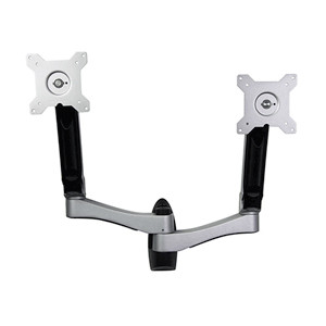 Dyconn Bridge Series Full Aluminum Articulating Dual TV/Monitor Wall Mount WA920D