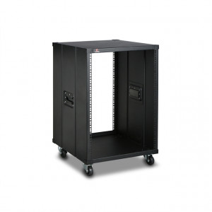 Black iStarUSA WD-1560 15U 600mm Depth Simple Server Rack.