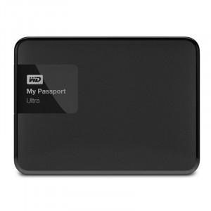 WD WDBBKD0020BBK-NESN My Passport Ultra 2TB USB 3.0 Secure Portable External Hard Drive with Auto Ba