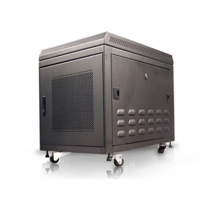 Black iStarUSA WG-129 12U 900mm Depth Rack-mount Server Cabinet
