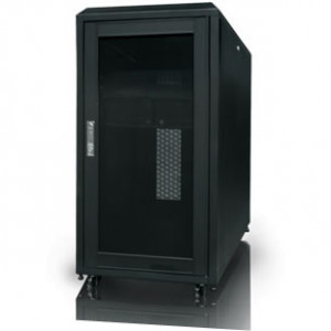 Black iStarUSA 22U 1000mm Depth Rackmount Server Cabinet. Model: WN2210.