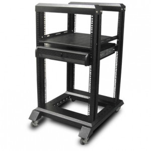 iStarUSA WO Series 22U 4-Post Open Frame Rack