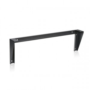 Black iStarUSA WUT-110B Simple 1U Vertical Rack for Rack-mountable Equipment.