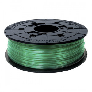 XYZprinting da Vinci PLA Filament - Clear Green 600g XYZ-RFPLAXUS01B