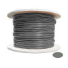 Category 7 Ethernet Cable C7SS-116GY (Gray) - 1000-Foot CAT 7 Indoor 10G CM Individually Shielded Pairs (S/FTP) Solid Cable.