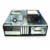 iStarUSA D-340HN-DT-SILVER 3U Compact 4x3.5in Bay Trayless Hotswap microATX Desktop Chassis