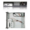 Black iStarUSA 2U Rackmount Front End PSU Chassis D-200-FS