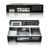 Black iStarUSA 2U Short Depth Rackmount Chassis D-200S