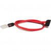 Red Greatland 8in Latching Sata  Cable with Slim Power. Needed for Slim SATA Optical Disk Drives [ODD].  Model: GSA500-I8
