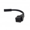 Primus Cable IN1-1789/HDMI/BK HDMI Adapter, Female HDMI to Female HDMI Keystone Insert, Black