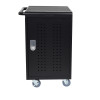 Luxor LLTM30-B-KP 30 Tablet Charging Cart with Keypad Lock
