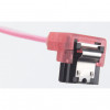 Red Link Depot 3 ft. SATA II Cable with Locking (90 Degree)