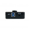 Black StarTech.com 6-Port USB3.0/USB2.0 Combo Hub