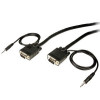 25-Foot SVGA with Audio Male to Male Video Cable