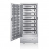Silver Sans Digital TowerRAID TR8X+ 8-Bay SAS / SATA JBOD Storage Enclosure.