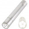 Silver Velleman ZL303W5 Aluminium LED Torch