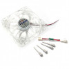Zalman ZM-F3-BL 120mm Sleeve Silent Blue LED Case Fan w/ Noiseless Connector RC56.