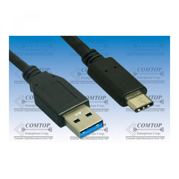Comtop 10UC-32AC1-1 USB 3.1 G2 A Male to C Male 10G 3A