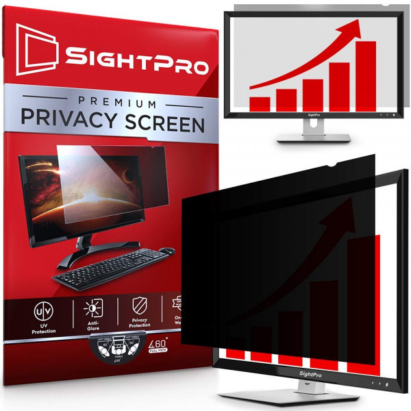 Sightpro 27 Inch Computer Privacy Screen Filter For 16 9