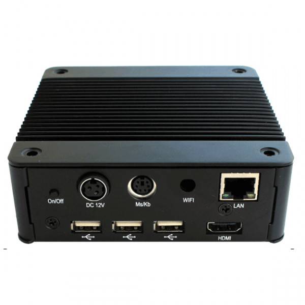 Habey Ultra-compact HD Fanless Embedded PC Barebone BIS-6620-IV-Z510